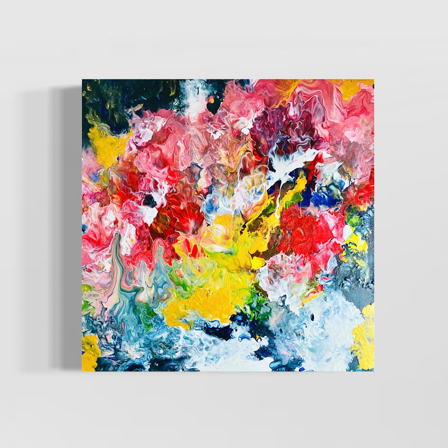 A Kaleidoscoe of Colours, 50 x 50 cm